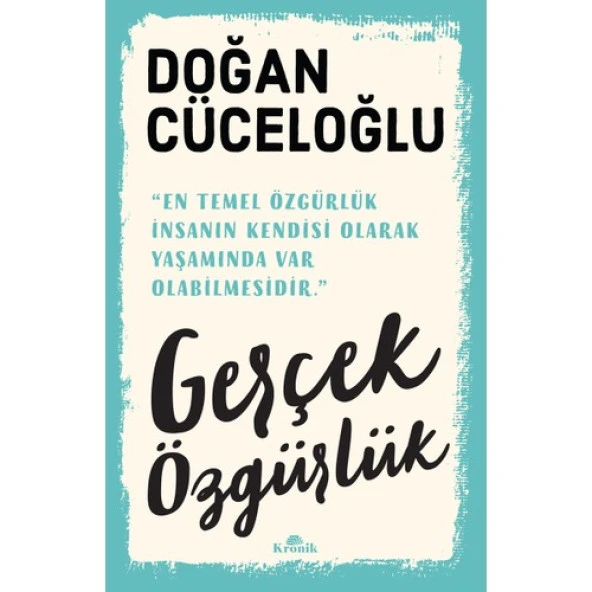 Gerçek Özgürlük DOĞAN CÜCELOĞLU ürün görseli 1