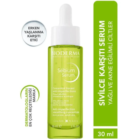 Bioderma Sebium Serum 30 ml ürün görseli 1