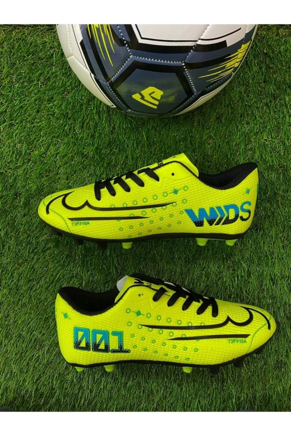 Walked Sarı Siyah Halısaha Krampon Futbol Ayakkabısı ürün görseli 1