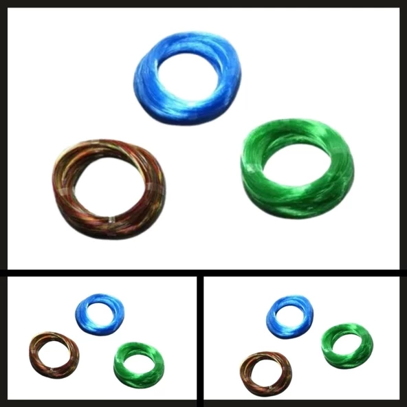 Uyguna-Yakala 0.50 Mm Renkli Poşet Misina-PO.016 ürün görseli 1