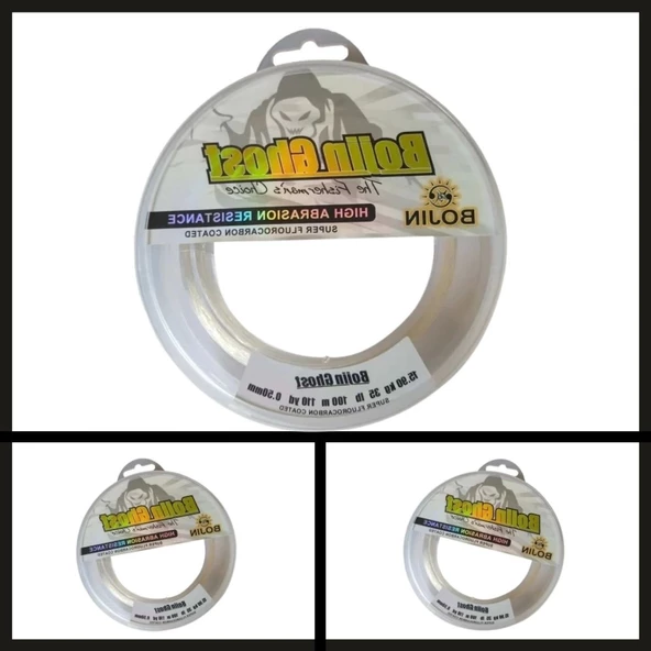 Uyguna-Yakala 100 Mt 0.25 Mm Bojin Ghost Fluorocarbon Misina-PO.129 ürün görseli 1