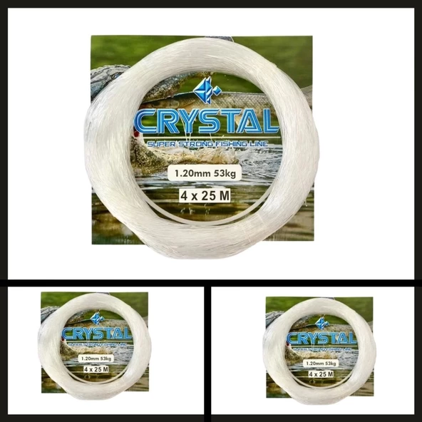 Uyguna-Yakala 0.60 Mm Cyrstal Beyaz Poşet Misina-PO.005 ürün görseli 1