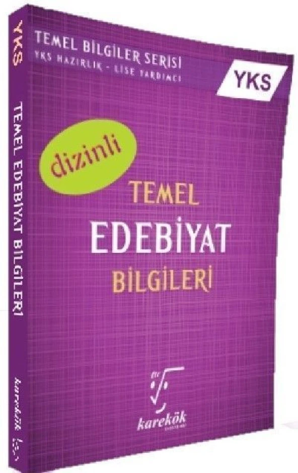 Karekök Yayınları YKS Temel Edebiyat Bilgileri ürün görseli 1