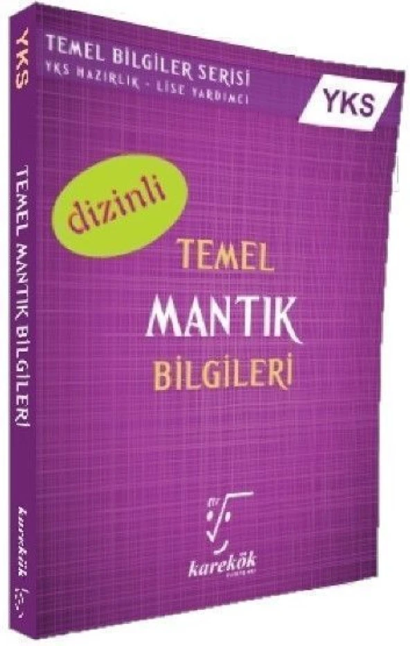 Karekök Yayınları AYT Temel Mantık Bilgileri ürün görseli 1