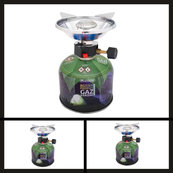 Uyguna-Yakala  ( Aygaz Model ) Ck-193-230 Çakmaklı Kamp Ocağı + 230 Gr Kartuş-YKT.132 ürün görseli 1