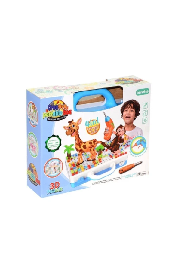 3d Matkaplı Creative Puzzle 198 10b Yb277839 138 Parça ürün görseli 1