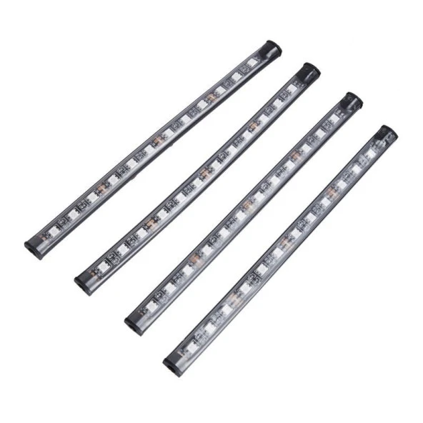 Kayar Sinyalli Ön için Panjur Ledi Uzaktan Kumandalı Çok Renkli 4X12 Smd-12V/ Laam314 ürün görseli 1