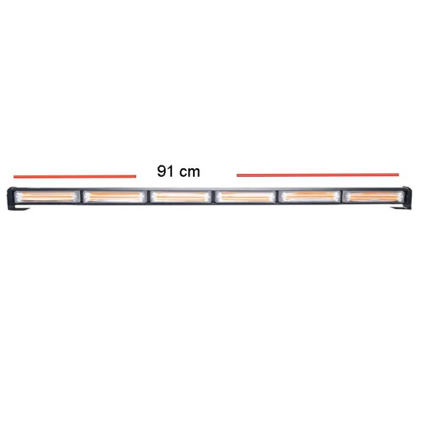 6 Lı Flaşlı için İkaz Lambası Sr-Sr Cob Ld 12-30V/ Laık115 ürün görseli 1