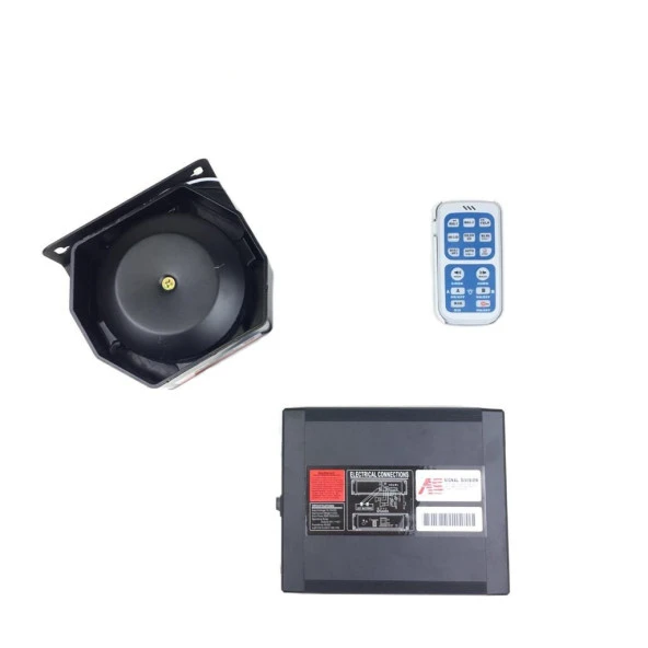 Mikrofonlu Metal Siren için Uzaktan Kumandalı /Sssr45-1 ürün görseli 1