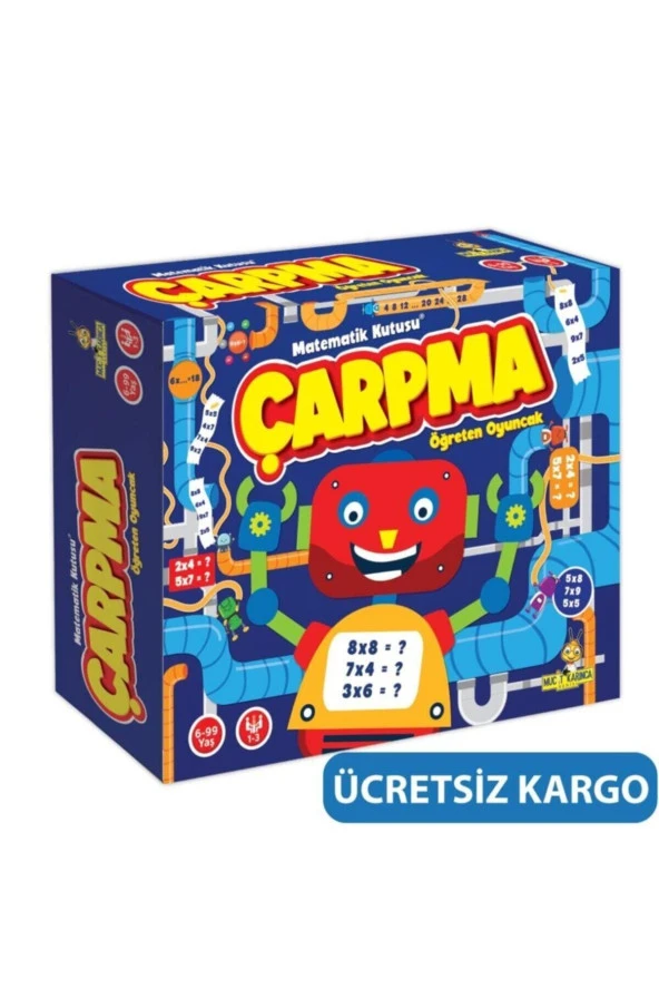 Matematik Kutusu- Çarpma Öğreten Oyuncak ürün görseli 1