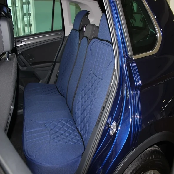 Elegance 5'Li Set Minder Mavi-Siyah / Klmny545 - Resim 2