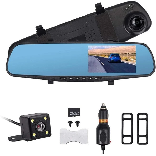 45355 İnç Aynalı için Arka Kameralı Dvr / Gupr94 ürün görseli 1