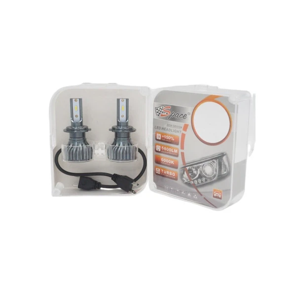 LED Far Ampulü için 6000K 9800Lm 12V H7 / Laam911 ürün görseli 1