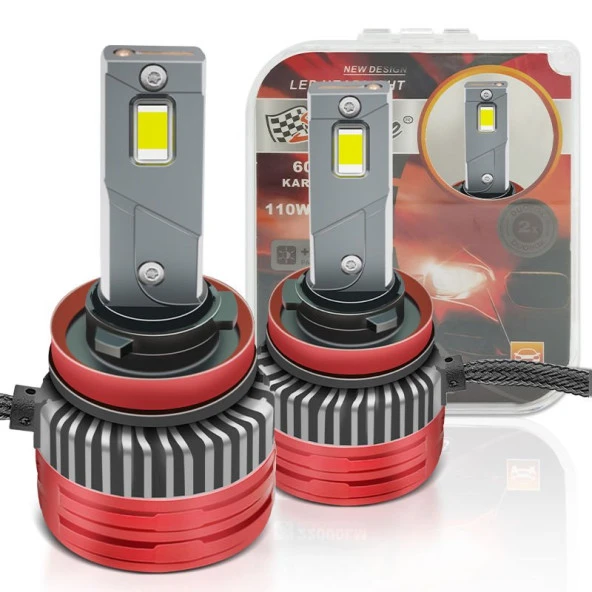LED Far Ampulü için Canbus 110W 22000Lm H11 12-30V / Laam923 ürün görseli 1