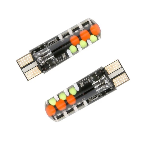 16 Renkli Çakarlı T10 Ampul / Laam310 ürün görseli 1