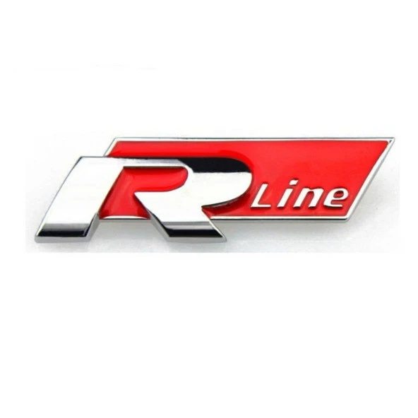 R-Line Yapıştırmalı Logo-Kırmızı için / Yacı148 ürün görseli 1