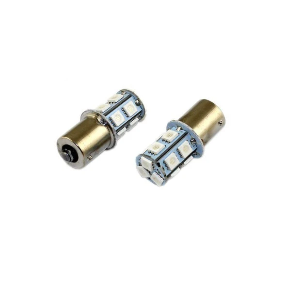 93 Led Ampul 13 Smd Mavi 2'Li Set 24V / Laam642-1 ürün görseli 1