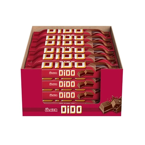 Ülker Dido Sütlü Çikolatalı Goflet 35 gr x 24 Adet ürün görseli 1