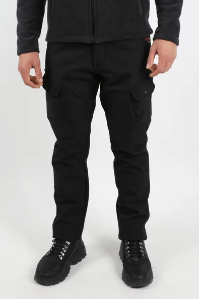Obrano Outdoor Softshell Tactical Pantolon Su Rüzgar Geçirmez İçi Polarlı ürün görseli 1