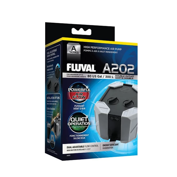 Fluval Air 202 Hava Motoru Çift Çıkışlı ürün görseli 1