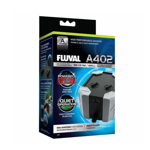 Fluval Air 402 Hava Motoru Çift Çıkışlı ürün görseli 1