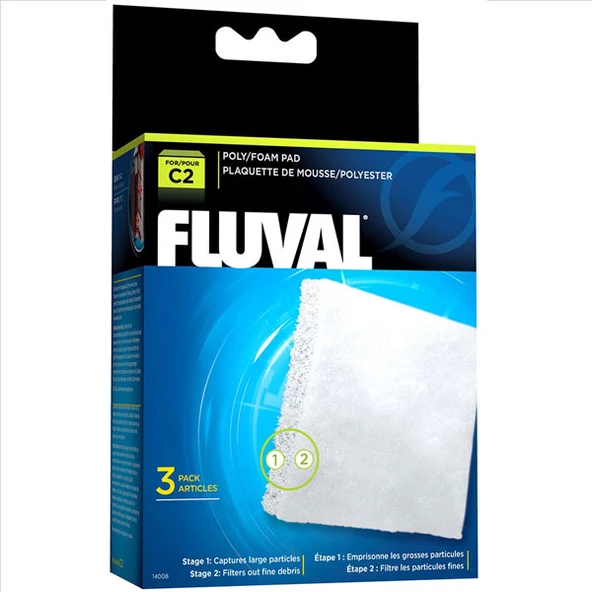 Fluval C2 Filtre Süngeri (3 Lü) ürün görseli 1
