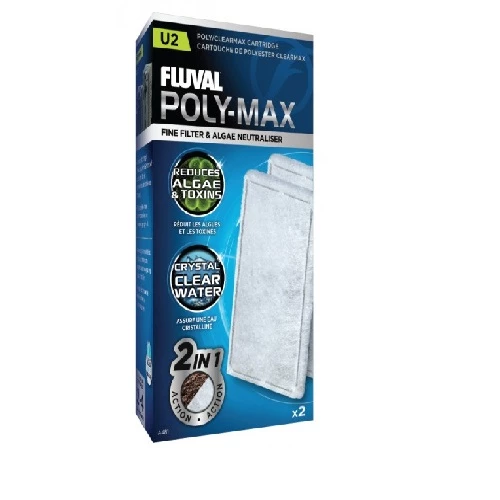 Fluval U2 Filtre Clearmax Kartuş, 2 Li Paket ürün görseli 1