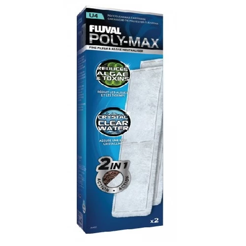 Fluval U4 Filtre Clearmax Kartuş, 2 Li Paket ürün görseli 1