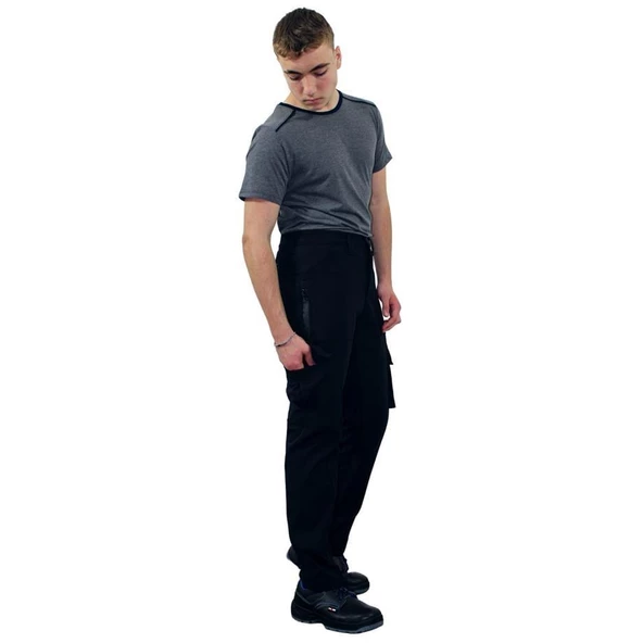 Persmont ÇCSP05 Siyah Softshell Avcı Pantolon  3XL - Resim 3