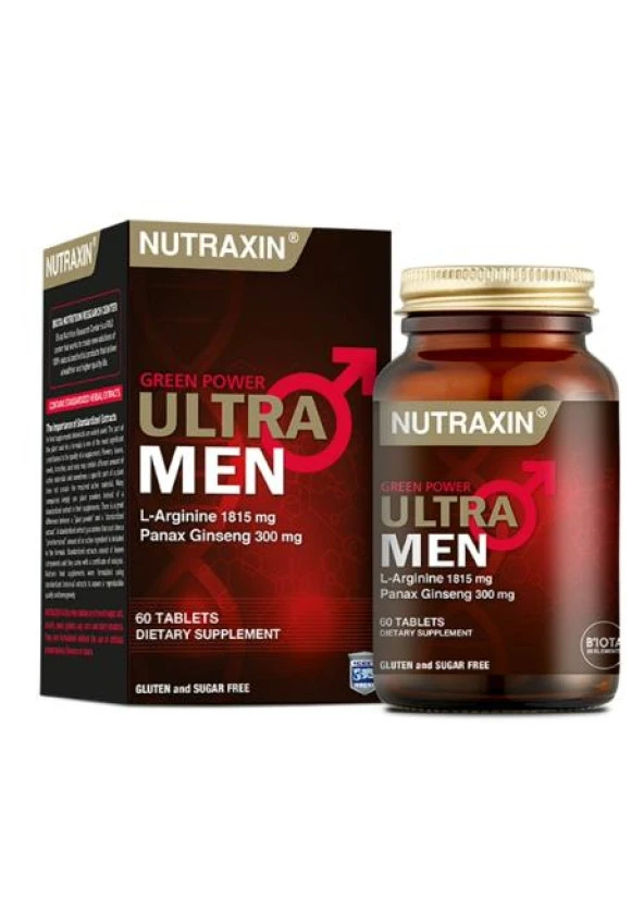 Nutraxin Ultra Men Tablet 60 Tablet ürün görseli 1