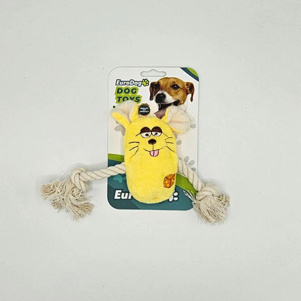 EuroDog Peluş İpli Sevimli Hayvanlar Köp.Oy.21x4Cm ürün görseli 1