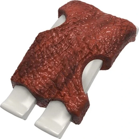 Zampa Barbekü Aromalı Kaburga Köpek Oyuncağı, 13 Cm ürün görseli 1