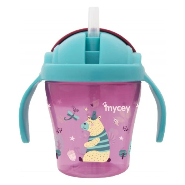 Mycey Pipetli Bardak Kız 200 ML ürün görseli 1