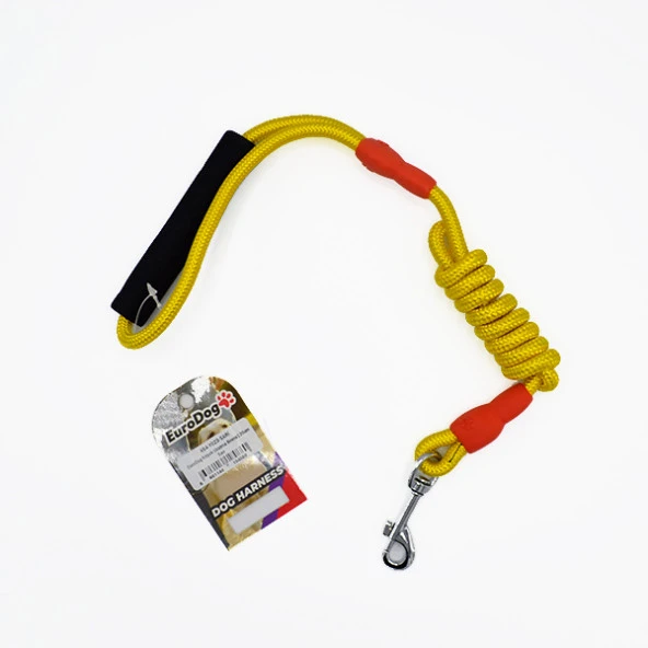 EuroDog Köpek Uzatma 8mmx120cm Sarı ürün görseli 1
