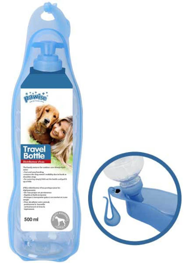 Pawise Portatif Seyahat Suluğu 500 Ml ürün görseli 1