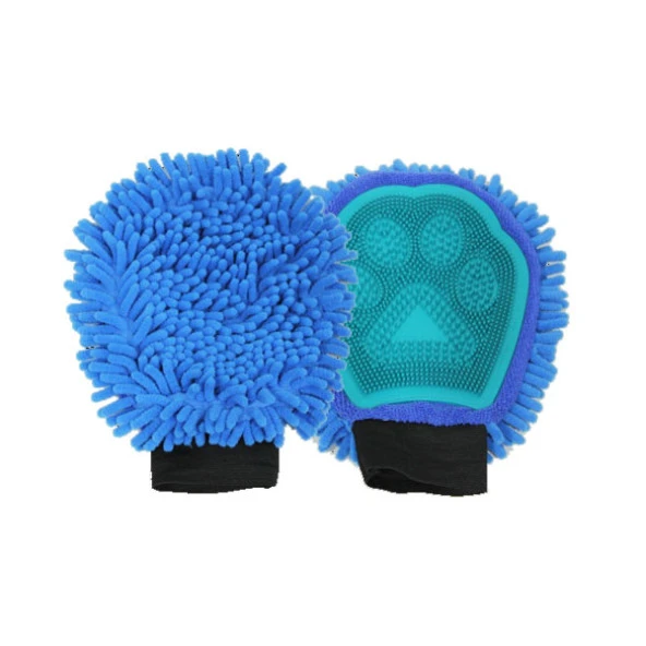 Pawise 2 In 1 Grooming Glove Tarama Eldiveni ürün görseli 1