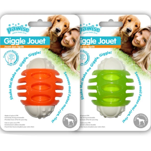 Pawise Giggle Jouet Sesli Rugby Topu 8 Cm ürün görseli 1