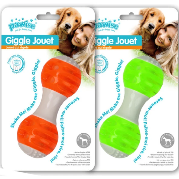 Pawise Giggle Jouet Sesli Halter Köpek Oyuncağı 14 cm ürün görseli 1