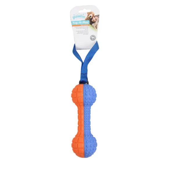 Pawise Squeaky Foam Dummbell Handle Köpek Oyuncağı ürün görseli 1