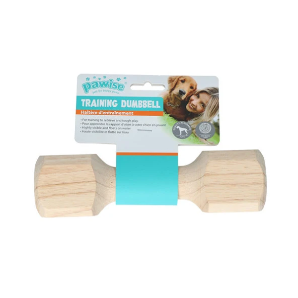 Pawise Ahşap Dambıl Kemik M - 20 Cm ürün görseli 1