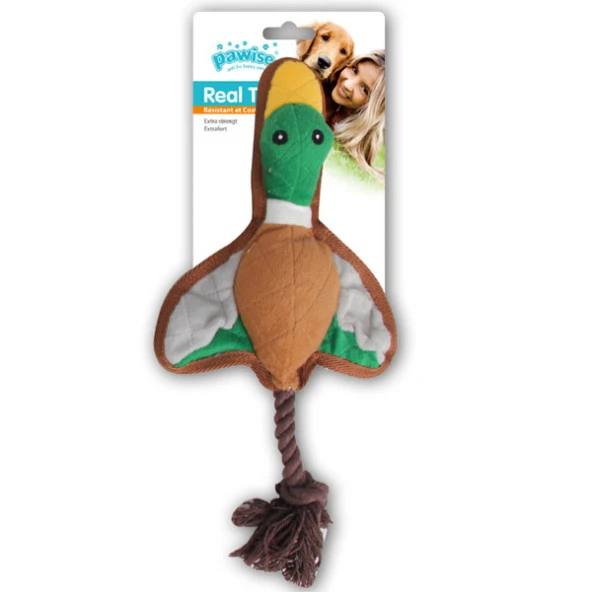Pawise Real Tuff Yaban Ördeği Köpek Oyuncağı 34 cm ürün görseli 1