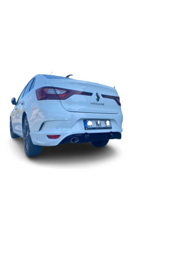 Renault Megane 4 Sedan Arka Tampon Eki - Fiber - Boyasız ürün görseli 1