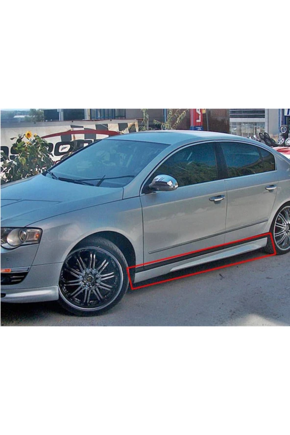 Vw Passat B6 Marşpiyel Takımı - Fiber - Boyasız ürün görseli 1