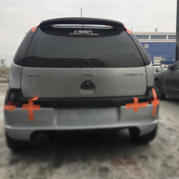 Opel Corsa C Spoiler (Orijinal Model) Boyasız ürün görseli 1