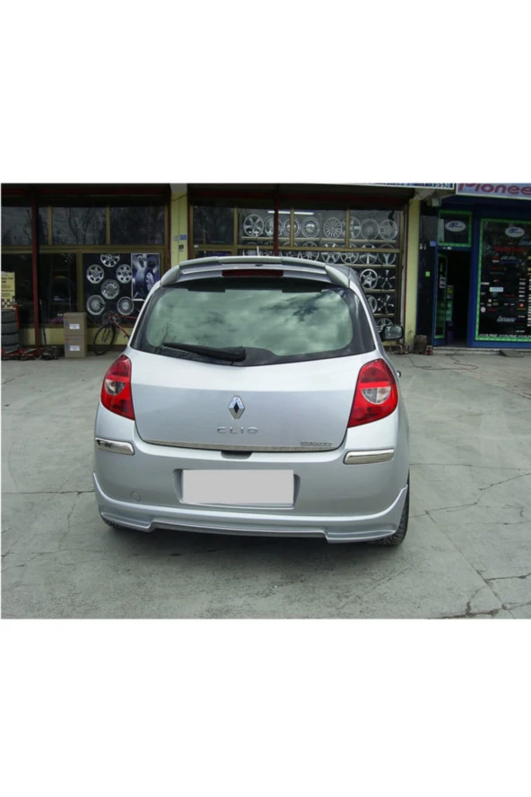 Renault Clio 3 Spoiler - Fiber - Boyasız - Makyajsız Kasa ürün görseli 1