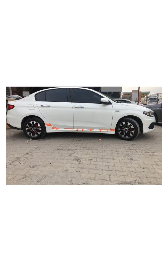 Fiat Egea Yan Marşpiyel Takımı - Fiber - Boyasız ürün görseli 1