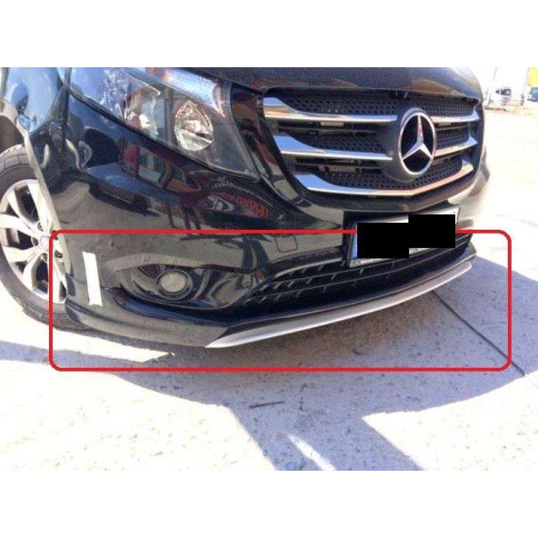 Mercedes Vito Ön Tampon Eki -(+2015)  Fiber - Boyasız ürün görseli 1