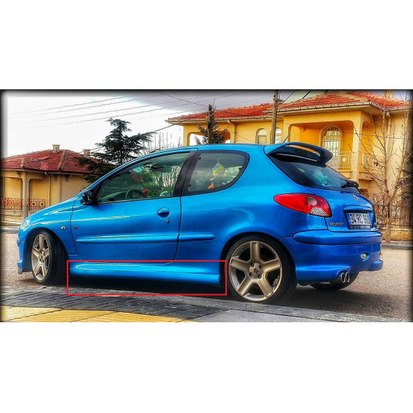 Peugeot 206 Yan Marşpiyel Takımı - Plastik ürün görseli 1