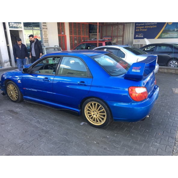 Subaru Impreza Sti Uyumlu Spoiler  -  Fiber Boyasız ürün görseli 1