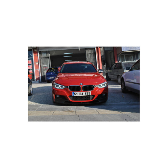Bmw F30 Ön Tampon Eki - Plastik - Parlak Siyah ürün görseli 1